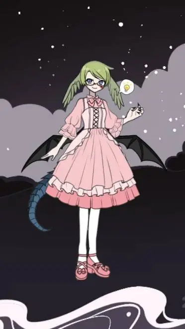 ai character: Nyen  background