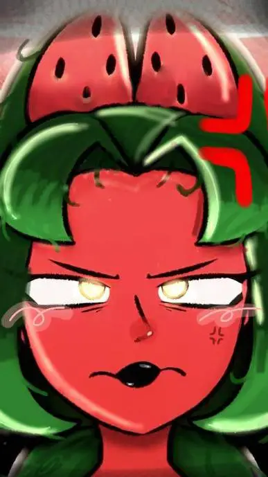 ai character: VOLUNTÁRIA 💚🍉 background