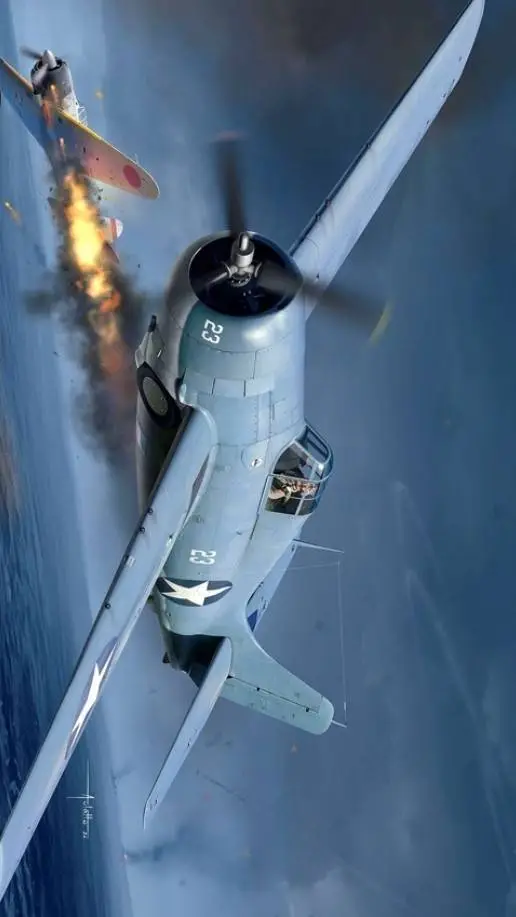 ai character: F4F-4 WILDCAT background