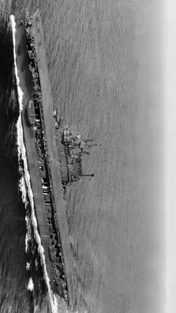 ai character: ussenterprice cv-6 background