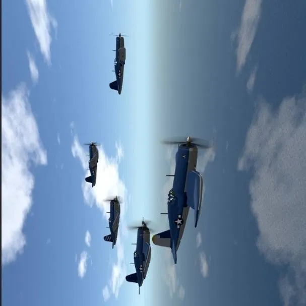 chat with ai character: F4U CORSAIRS