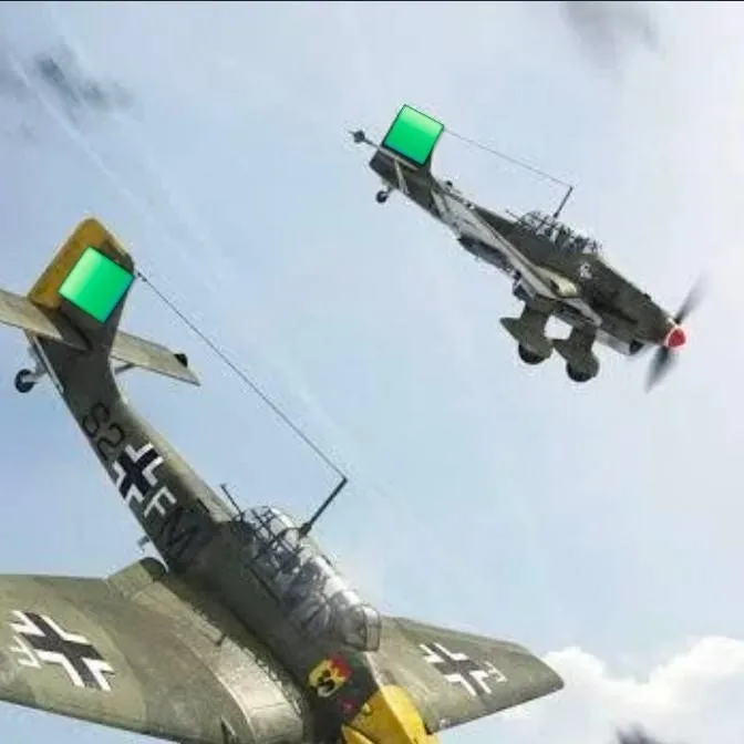 chat with ai character: 2X JU-87 STUKA