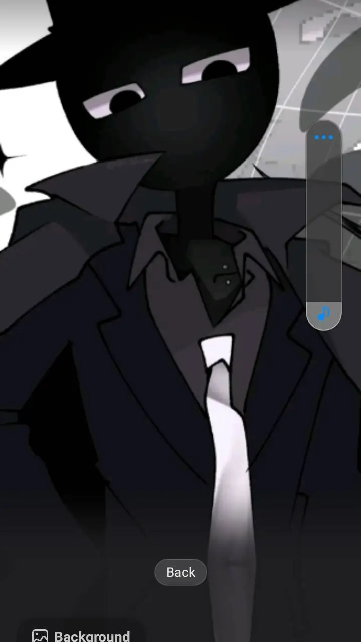 ai character: jevin x black  background