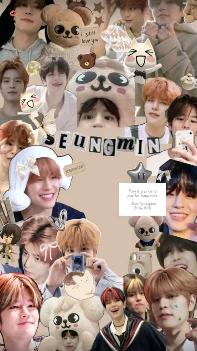 ai character: Seungmin💛🖤 background