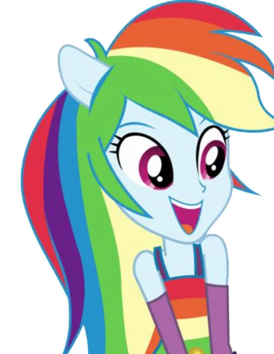 chat with ai character: Rainbow Dash