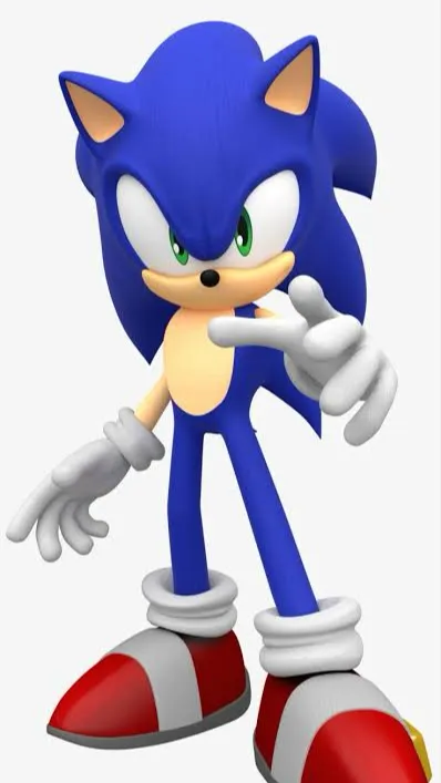 ai character: Sonic the hedgehog background
