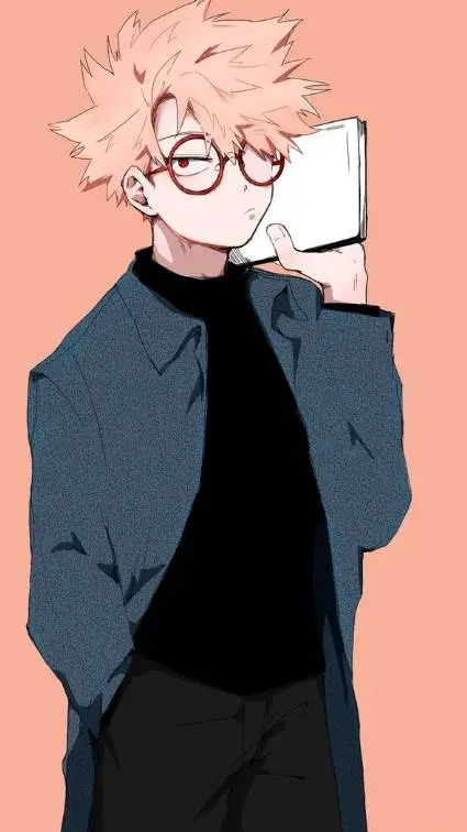 ai character: nerd bakugo background