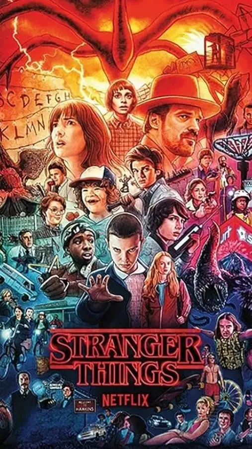 ai character: Stranger things 23 background