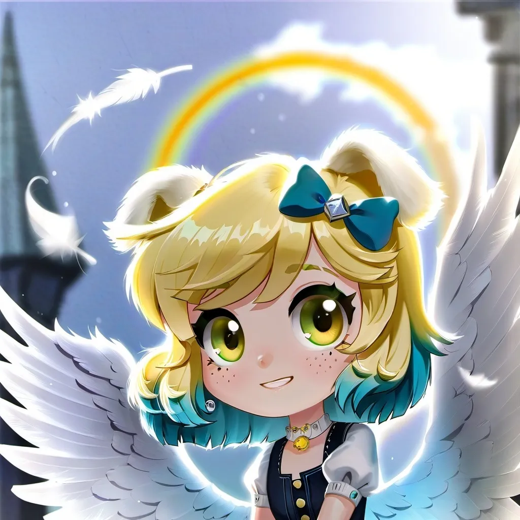 chat with ai character: bubble