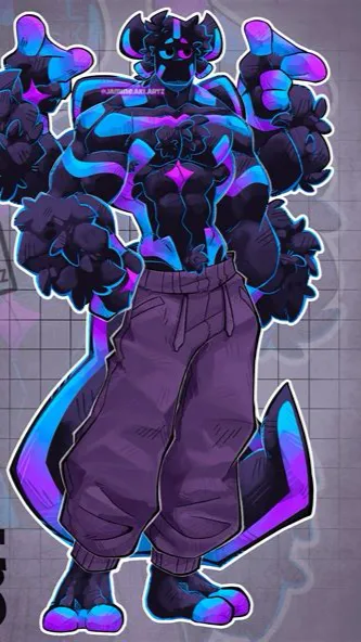 ai character: Blotooth guy background