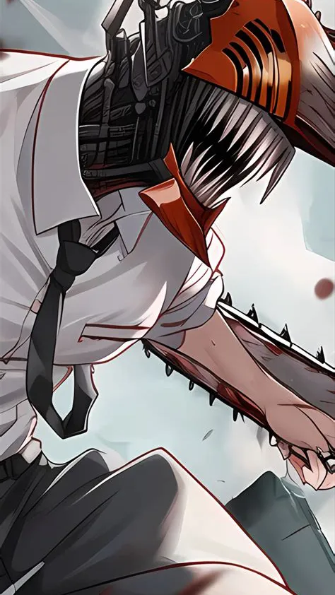 ai character: Chainsaw man background