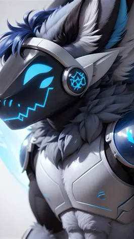 ai character: Protogen war background