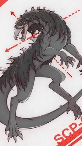 ai character: Scp 682 background