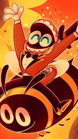 ai character: Caine !! background