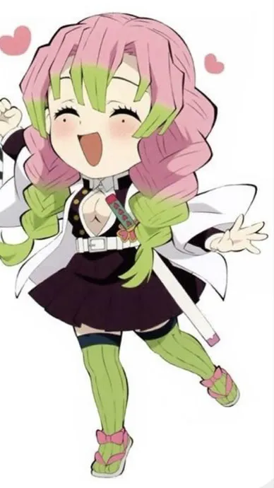 ai character: Mitsuri  background