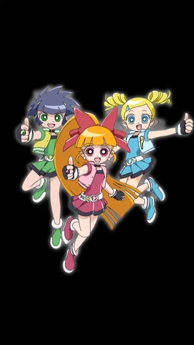 ai character: powerpuff girls background