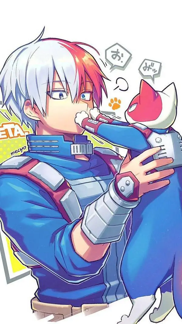 ai character: 🧊Shoto Todoroki🔥 background