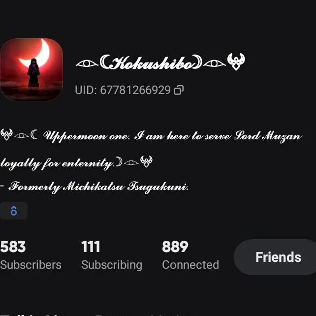 chat with ai character: 𓁹☾︎𝓚𝓸𝓴𝓾𝓼𝓱𝓲𝓫𝓸☽︎𓁹𖤍
