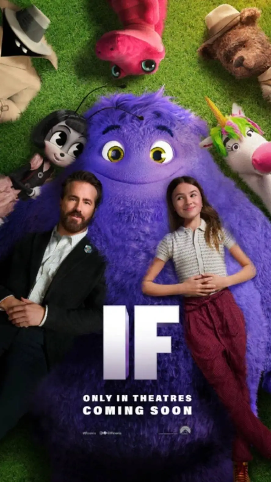 ai character: IF movie background