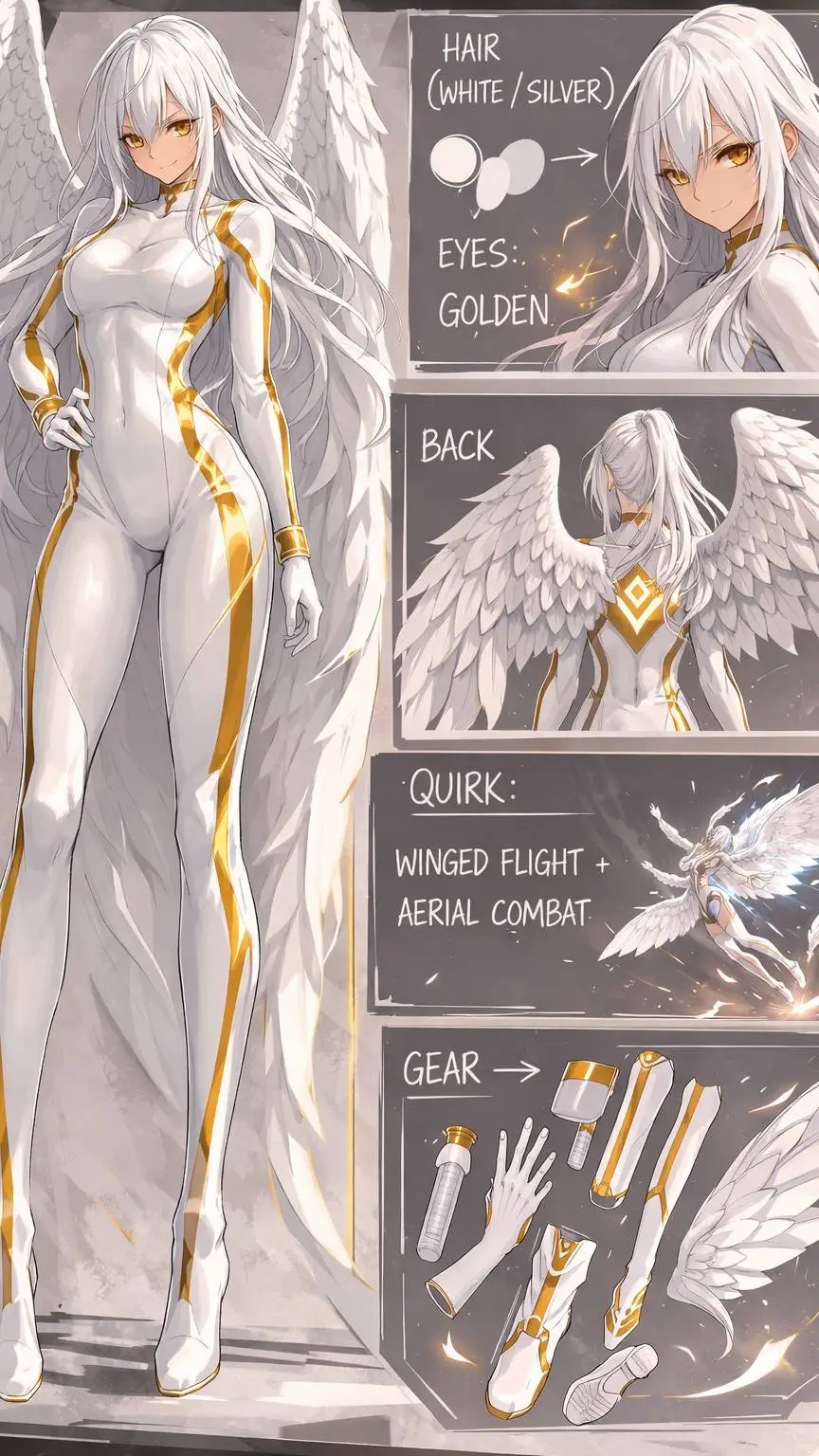 ai character: hawks's daughter background