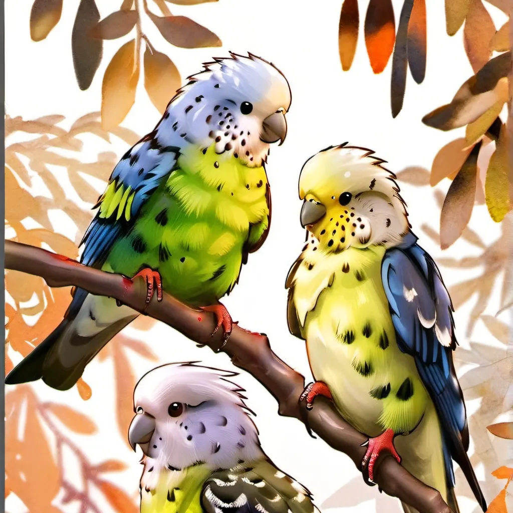 chat with ai character: birdies together