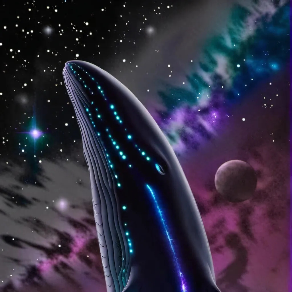 chat with ai character: space whale