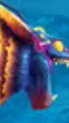 ai character: cosmic Alan shark background