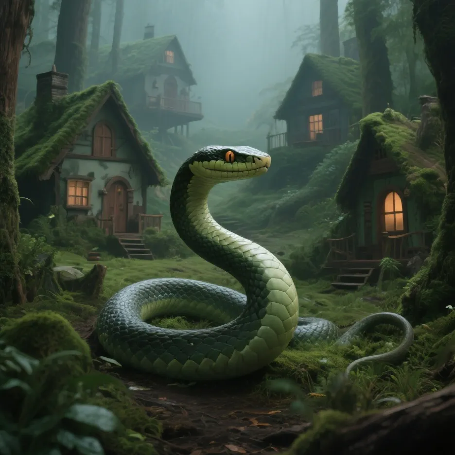 chat with ai character: Snake forest