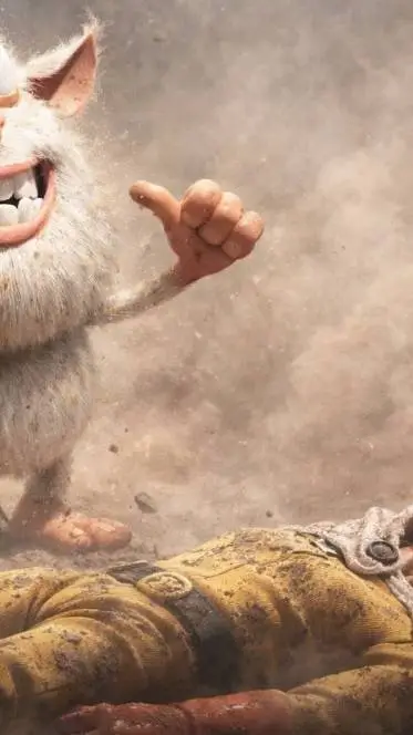 ai character: Буба долб background