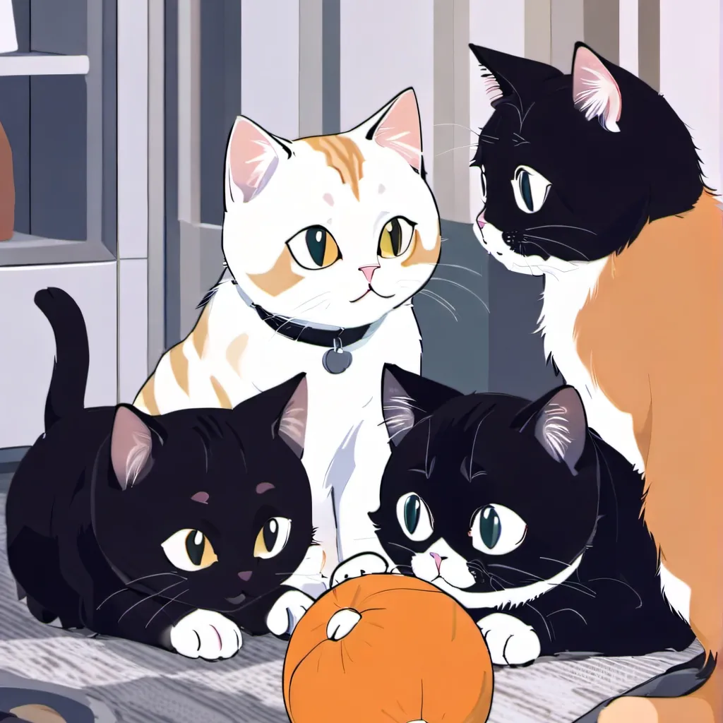 chat with ai character: cats