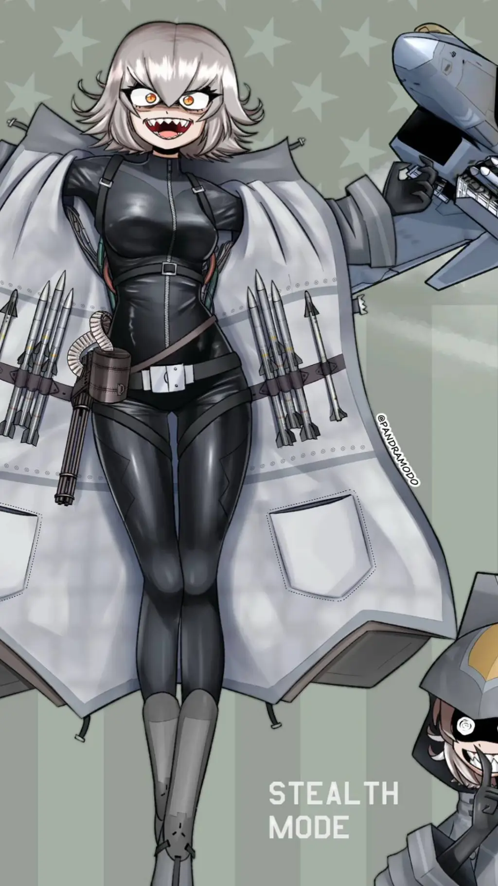 ai character: F-22 Raptor  background