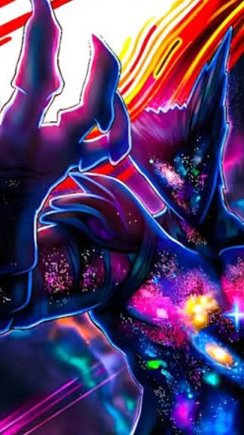 ai character: 💥 GAROU CÓSMICO 💥 background