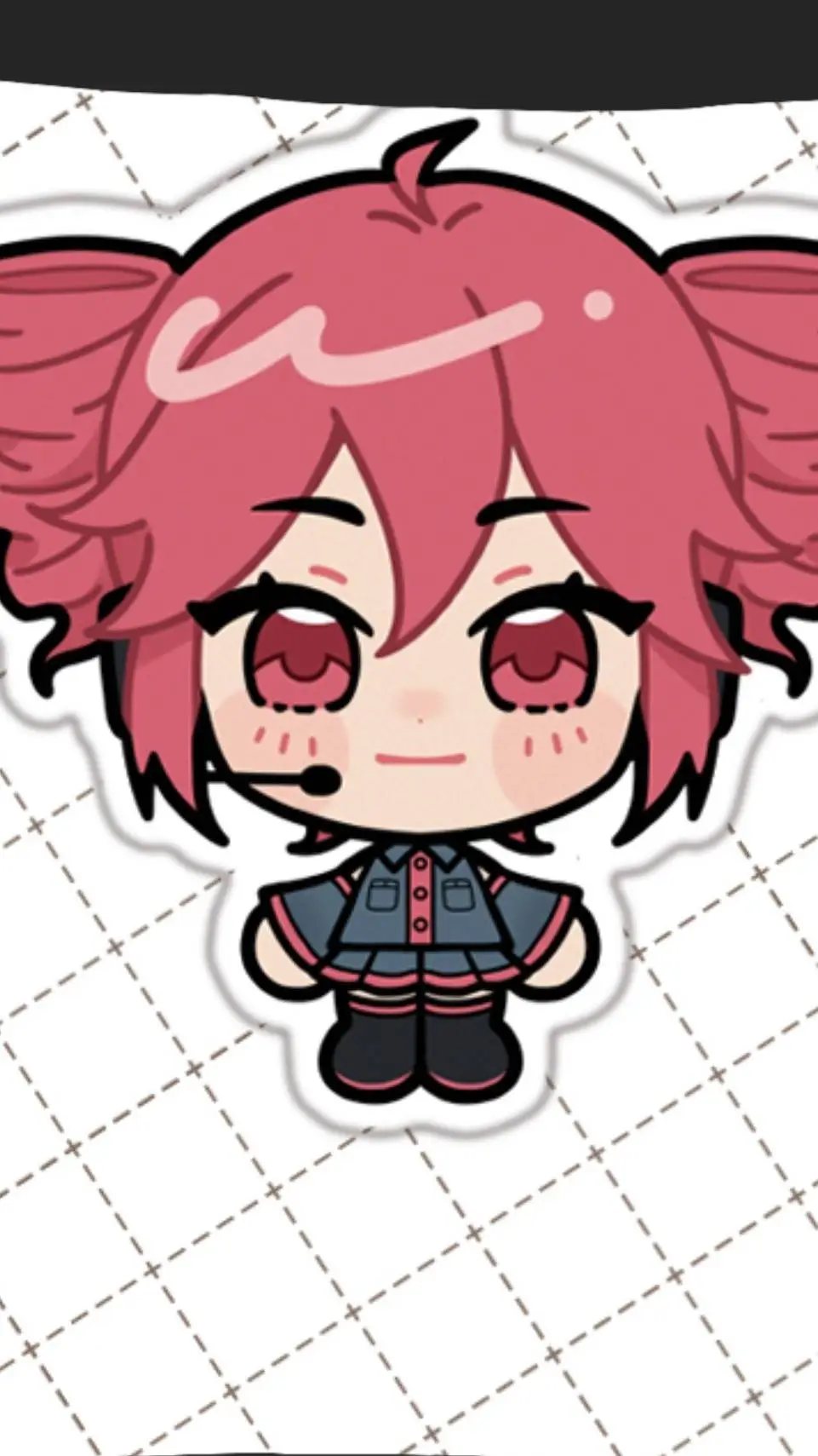 ai character: •TETO MESMERIZER• background