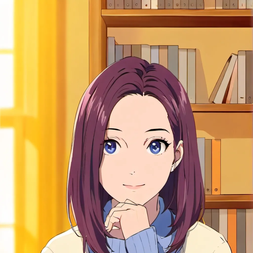 chat with ai character: very smart girl