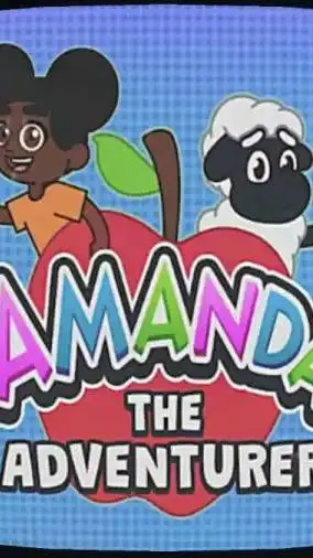 ai character: AMANDA. AND WOOLY background