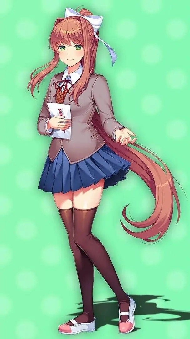 ai character: Monika background