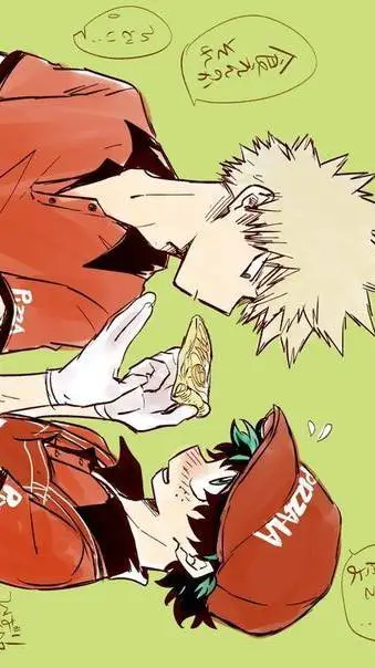 ai character: BakuDeku background