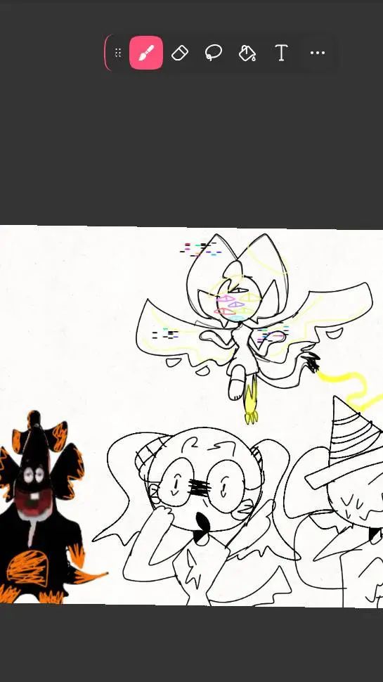 ai character: creators crash out background