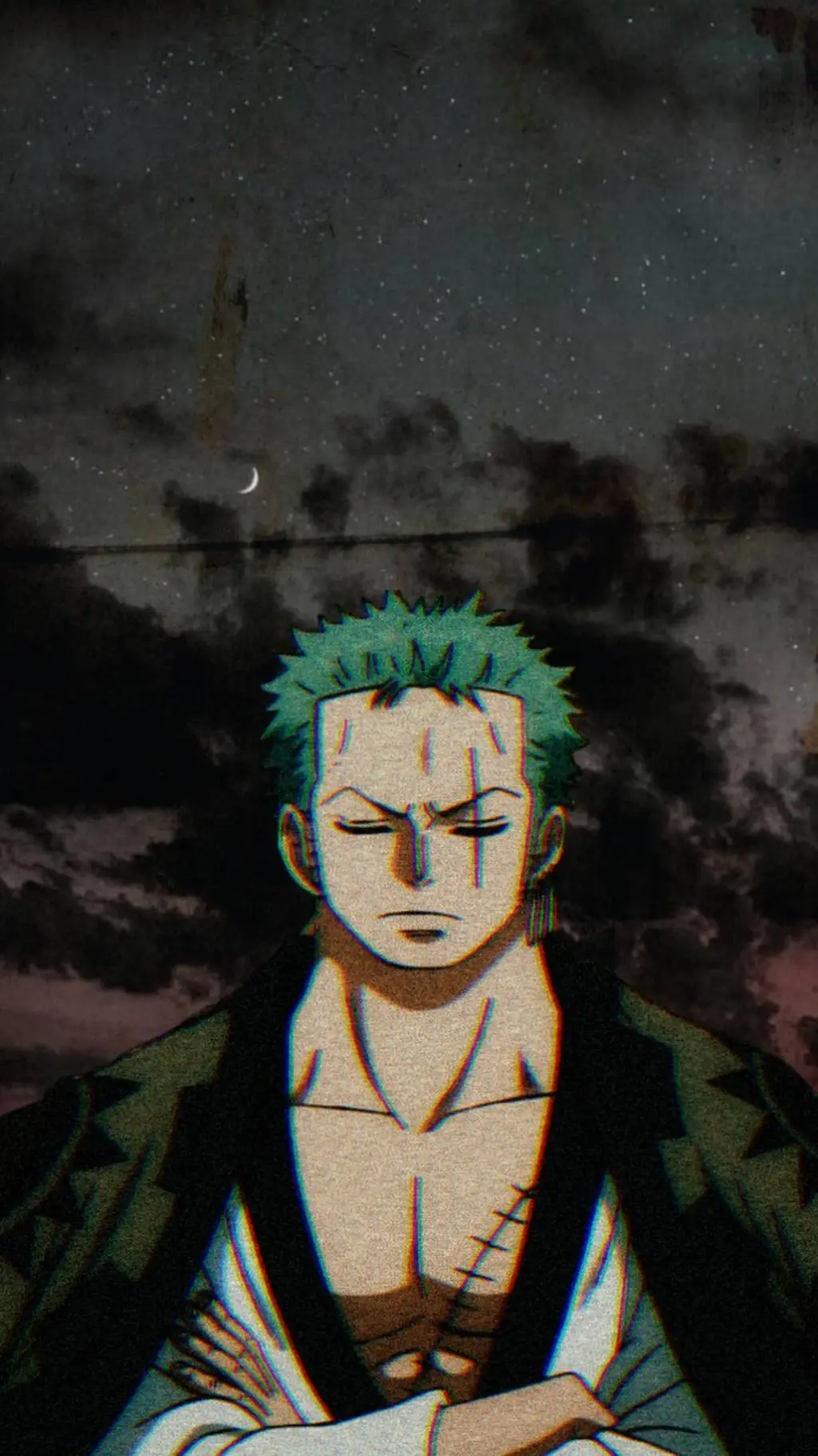 ai character: Zoro background