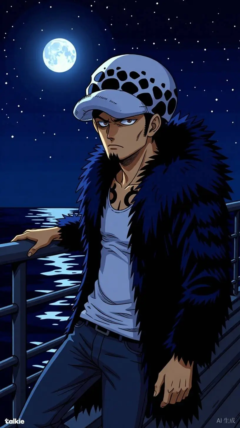 ai character: Trafalgar Law  background