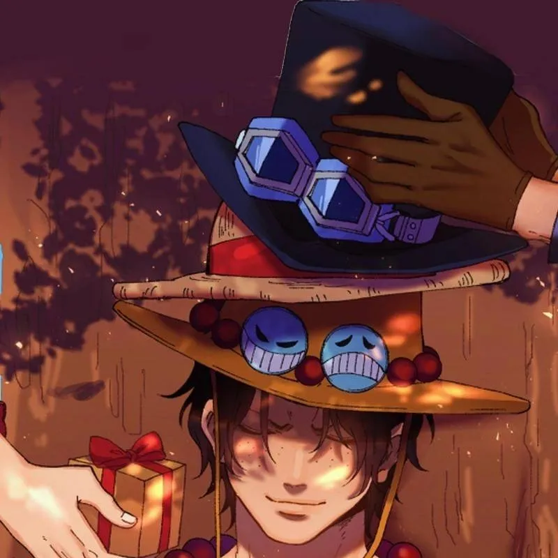 chat with ai character: Ace, Sabo, Luffy