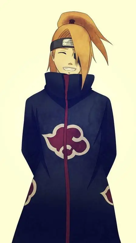 ai character: Deidara  background