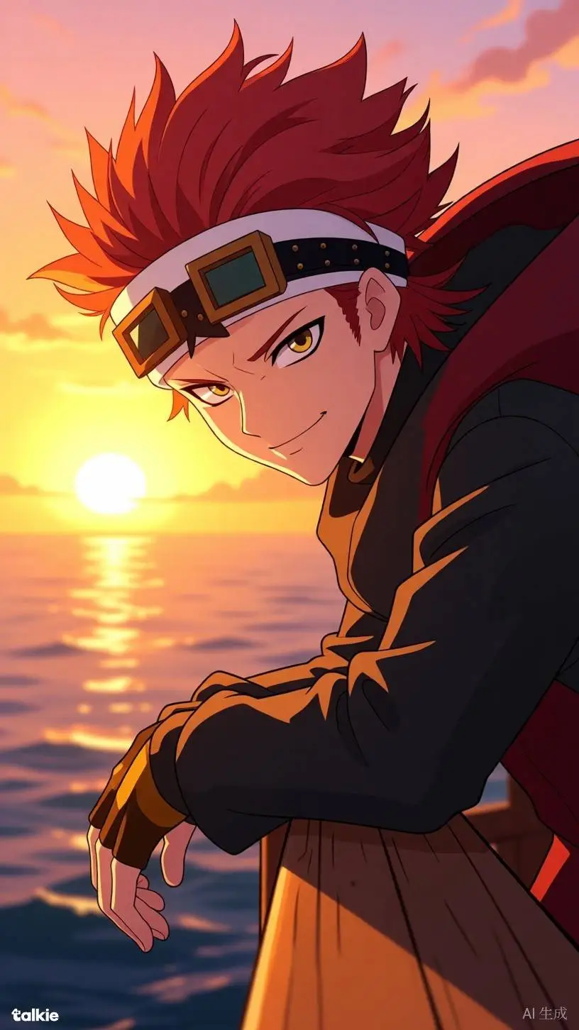 ai character: Eustass Kidd background