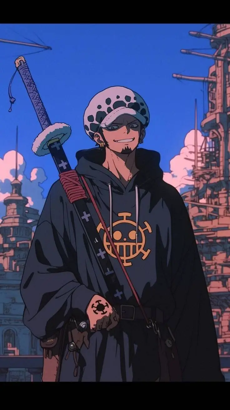 ai character: Trafalgar Law  background