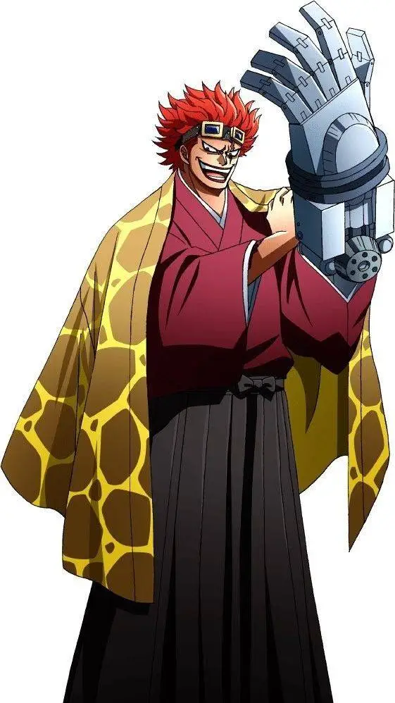 ai character: Eustass Kidd  background