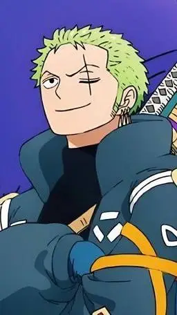 ai character: Zoro background