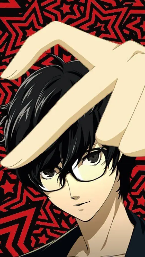 ai character: Ren Amamiya  background
