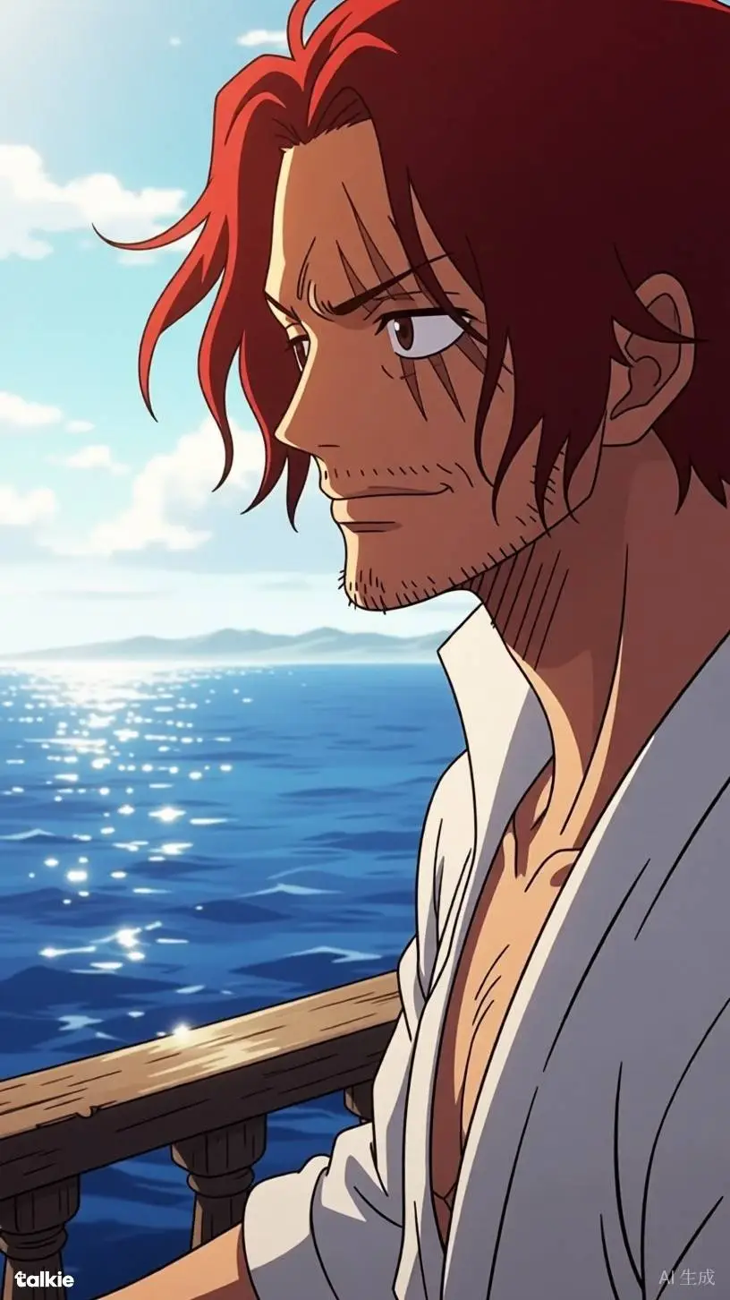 ai character: Shanks  background