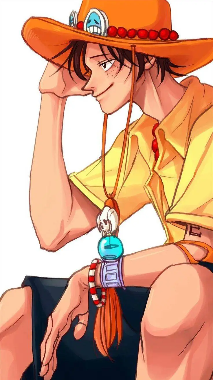 ai character: Portgas D. Ace  background
