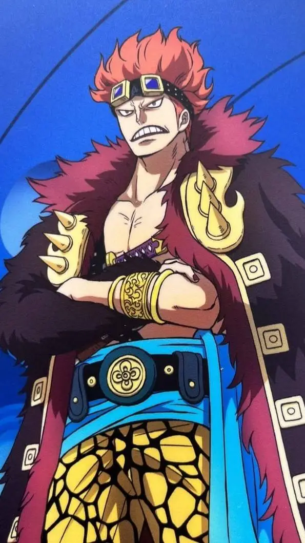 ai character: Eustass Kidd  background